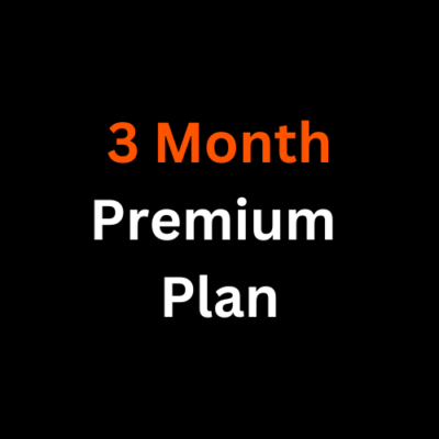 3 months Premium Plan 3 devices