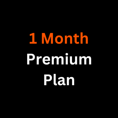 1 month Premium Plan 3 devices